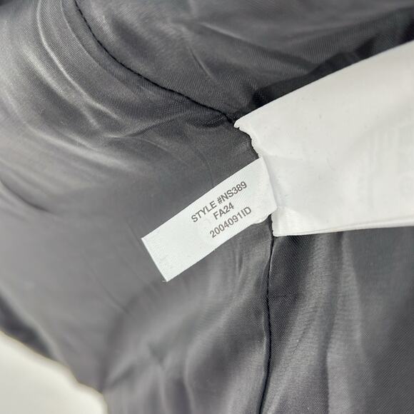 Madewell Women's Double-Breasted Wool Trench Coat - Black - XXS - NWT - Picture 5 of 8